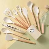 KIT Utensílios de Cozinha em Silicone- 12 peças