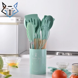 KIT Utensílios de Cozinha em Silicone- 12 peças